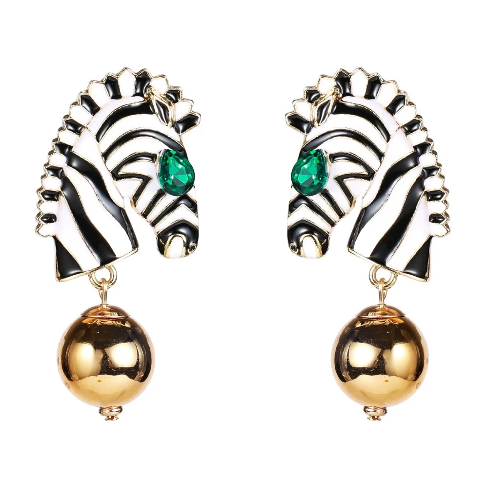 Vintage Ethnic Zebra Charms Dangle Earrings Jewelry For Women Fashion Accessories Lovely Trendy Statement Earrings
Vintage Ethnic Zebra Charms Dangle Earrings Jewelry For Women Fashion Accessories Lovely Trendy Statement Earrings