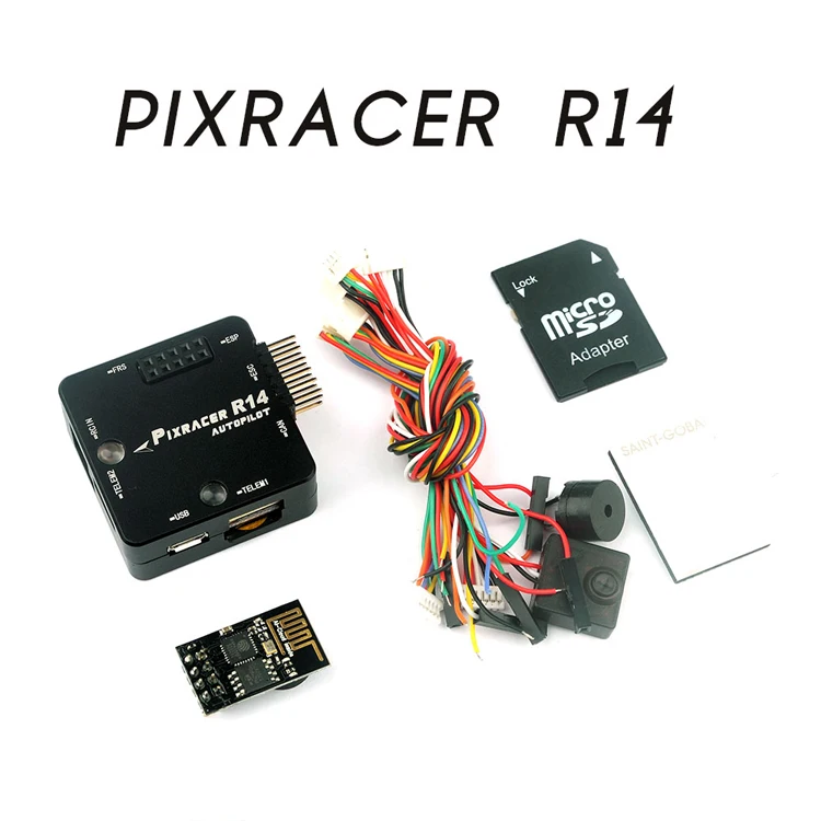 1Set Pixracer R14 Autopilot Xracer Flight Control Module Mini Flight Controller with Buzzer SD Card for RC Quadcopter Drones
1Set Pixracer R14 Autopilot Xracer Flight Control Module Mini Flight Controller with Buzzer SD Card for RC Quadcopter Drones