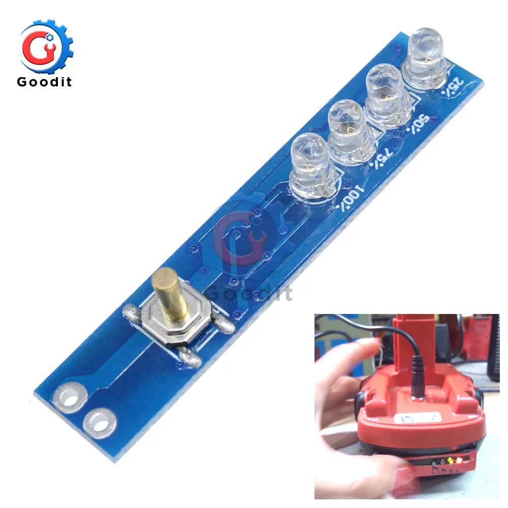 2S Lithium Battery Capacity Indicator Tester LED Display Board Power Level Indicator For 2pcs 18650 Lithium Li-ion lipo Battery
2S Lithium Battery Capacity Indicator Tester LED Display Board Power Level Indicator For 2pcs 18650 Lithium Li-ion lipo Battery
