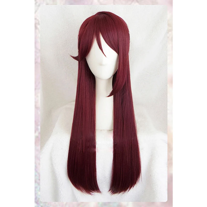 

LoveLive Sunshine Sakurauchi Riko Wig Love Live Aqours Long Synthetic Hair Halloween Party Cosplay Costume Wigs + Wig Cap