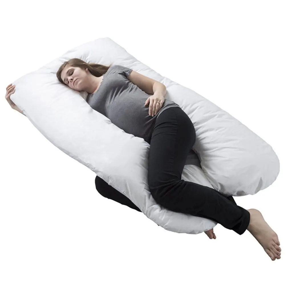 Pregnancy Full Body Pillow-U Shaped Maternity and Nursing Cushion with Removable White Cover-Back Neck Hip Support
Pregnancy Full Body Pillow-U Shaped Maternity and Nursing Cushion with Removable White Cover-Back Neck Hip Support