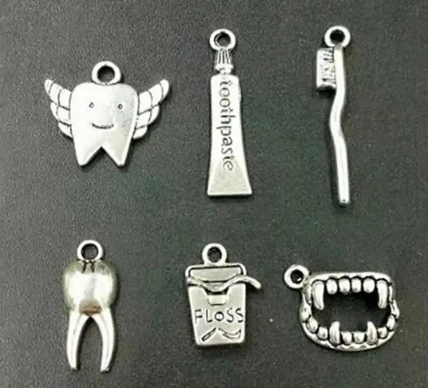Dental hygienist floss /toothbrush /toothpaste/Tooth Fairy & Tooth Charms Pendants Necklaces & Bracelets Jewelry Accessories
Dental hygienist floss /toothbrush /toothpaste/Tooth Fairy & Tooth Charms Pendants Necklaces & Bracelets Jewelry Accessories