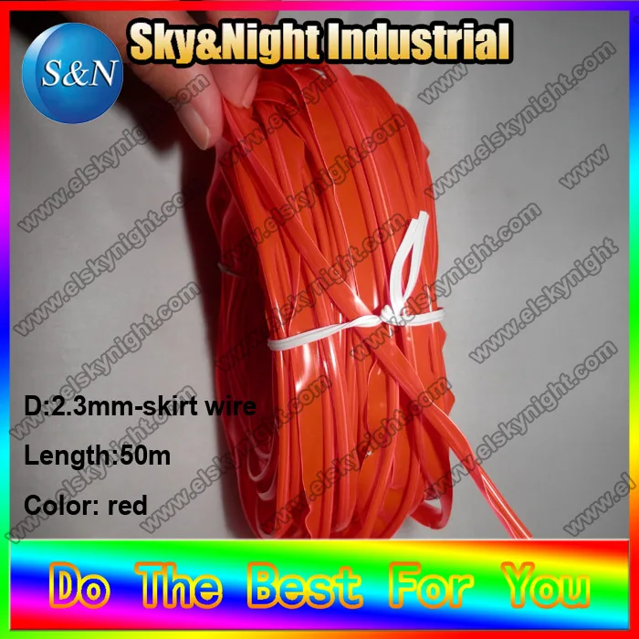 skirt wire-50m-red-2