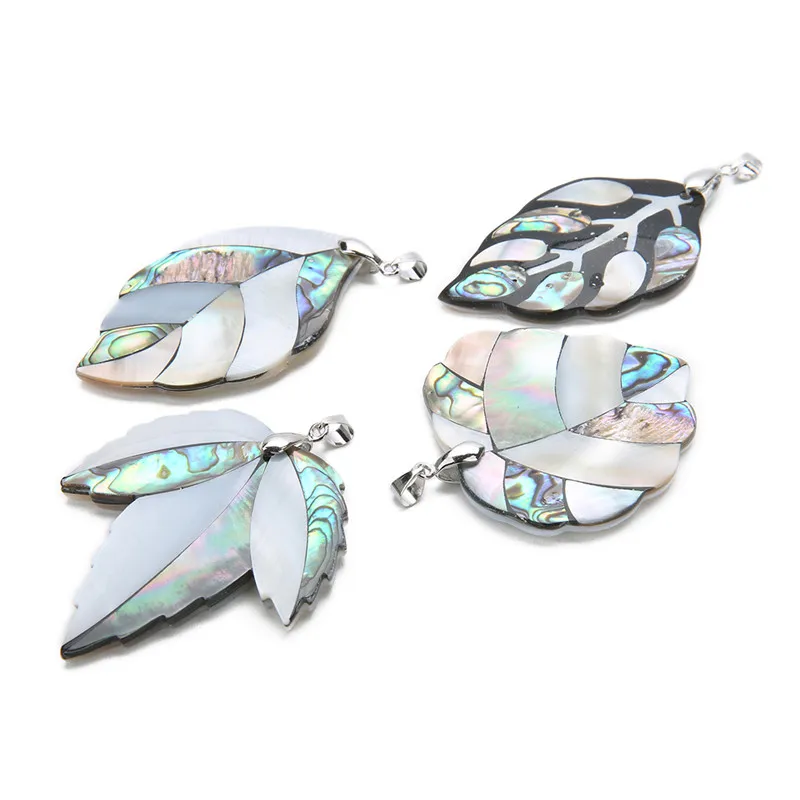 Linsoir Natural Mother of Pearl Shell Pendant Flower Leaf Pattern See Paua Abalone Shell Pendant for DIY Jewelry Making Findings
Linsoir Natural Mother of Pearl Shell Pendant Flower Leaf Pattern See Paua Abalone Shell Pendant for DIY Jewelry Making Findings