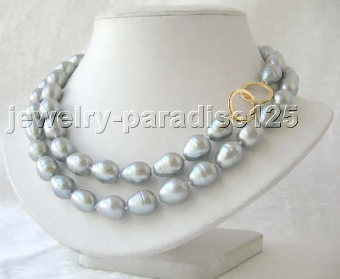 32" 14mm natural gray baroque freshwater pearl necklace-14k gold filled clasp (A0511)
32" 14mm natural gray baroque freshwater pearl necklace-14k gold filled clasp (A0511)