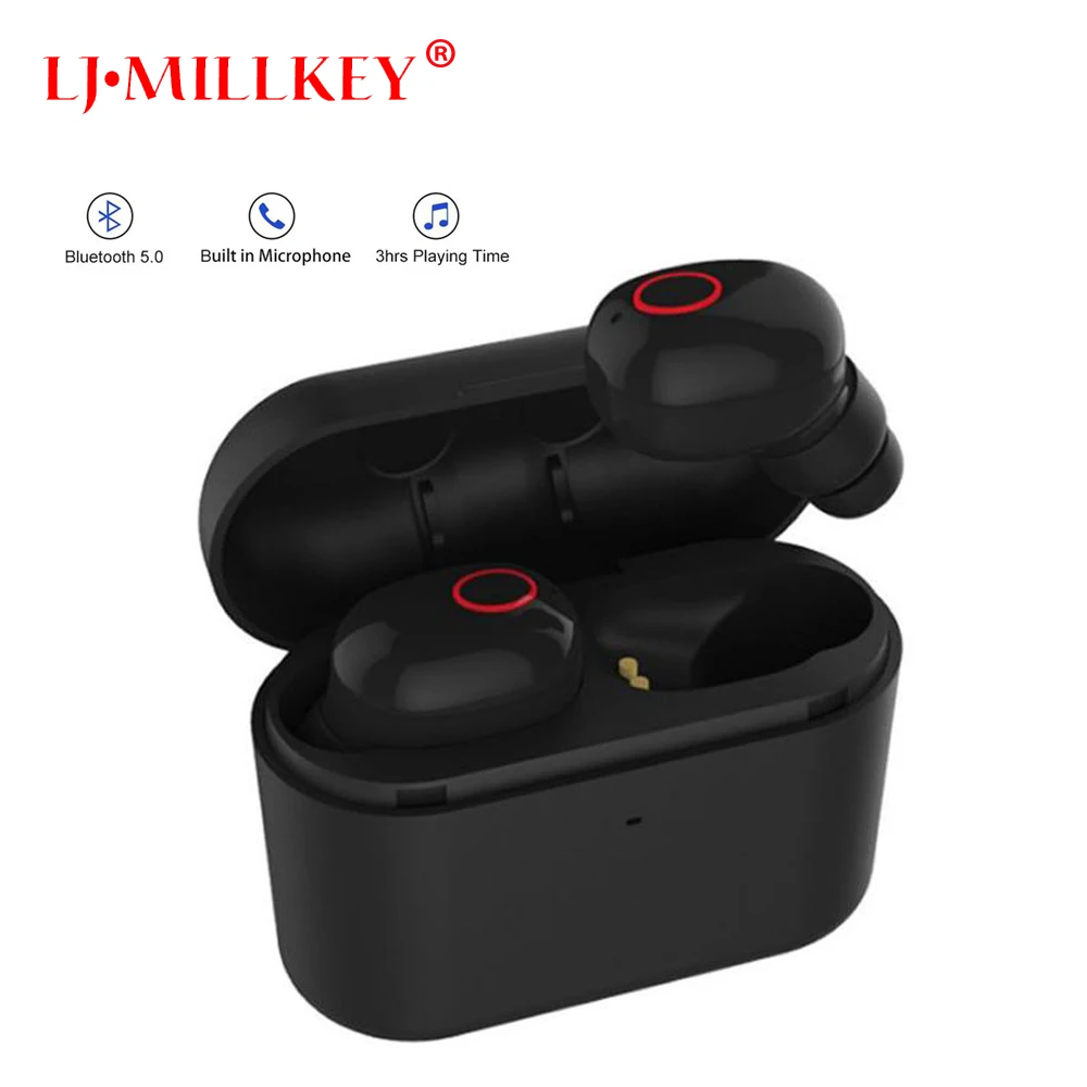 TWS Bluetooth 5.0 Wireless Earphones Earpieces mini in-ear air pods Earbuds For all smart phone With Charging Box YZ267
TWS Bluetooth 5.0 Wireless Earphones Earpieces mini in-ear air pods Earbuds For all smart phone With Charging Box YZ267