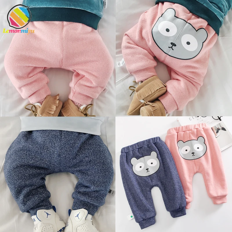 Lemonmiyu Baby Plus Velvet Winter Cartoon Harem Pants Thicken Warm Bear Toddler Full Length Trousers Casual Elastic Kids Pants
Lemonmiyu Baby Plus Velvet Winter Cartoon Harem Pants Thicken Warm Bear Toddler Full Length Trousers Casual Elastic Kids Pants