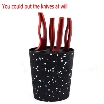 Oval Knife Block Holder Stand for Knives with Black Nylon Insert Kitchen Knife Stand Blocks Kitchen Accessories Tool Holder
Oval Knife Block Holder Stand for Knives with Black Nylon Insert Kitchen Knife Stand Blocks Kitchen Accessories Tool Holder
