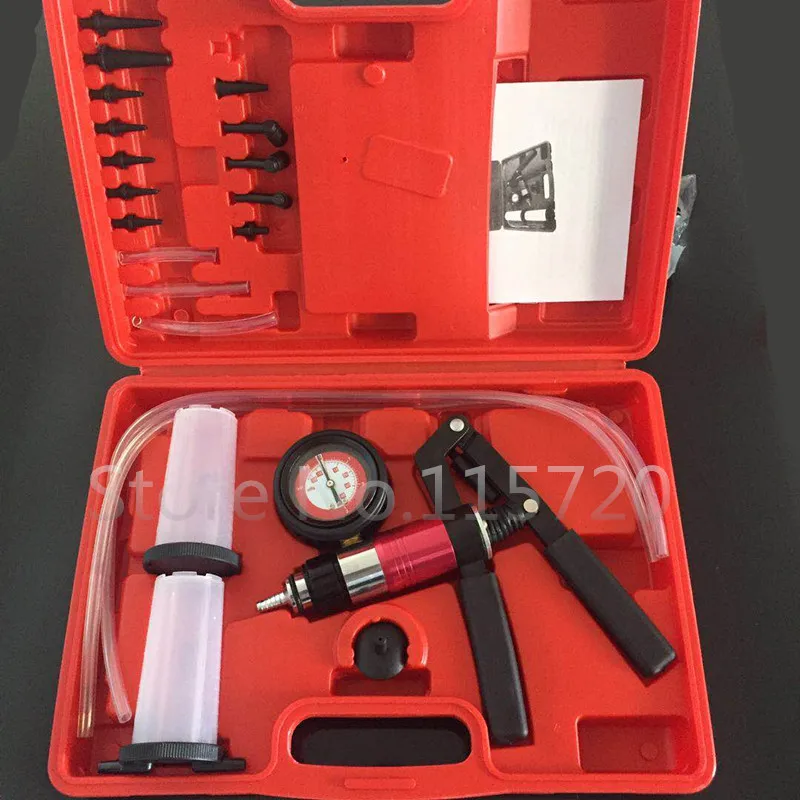 Double use Car Manual Oil Suction Pump Brake Bleeder Vacuum Pump Detector Tester Tool Brake Fluid Bleeder Oil Change Vacuum
Double use Car Manual Oil Suction Pump Brake Bleeder Vacuum Pump Detector Tester Tool Brake Fluid Bleeder Oil Change Vacuum