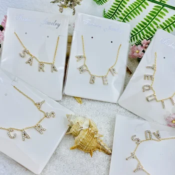 FYN888 FY Personalized Necklace Custom Name Cubic Zirconia Name Letter Personalized Necklace Initial Necklace Dropshipping
FYN888 FY Personalized Necklace Custom Name Cubic Zirconia Name Letter Personalized Necklace Initial Necklace Dropshipping