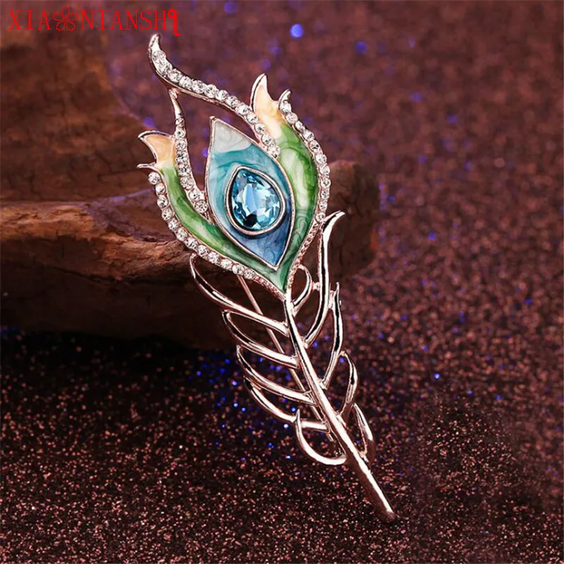 Charm Enamel Hair clip Peacock Feather Hairpin Wedding Hair Accessories Crystal Hair Sticks for Noble Women Hair Fork Jewelry
Charm Enamel Hair clip Peacock Feather Hairpin Wedding Hair Accessories Crystal Hair Sticks for Noble Women Hair Fork Jewelry