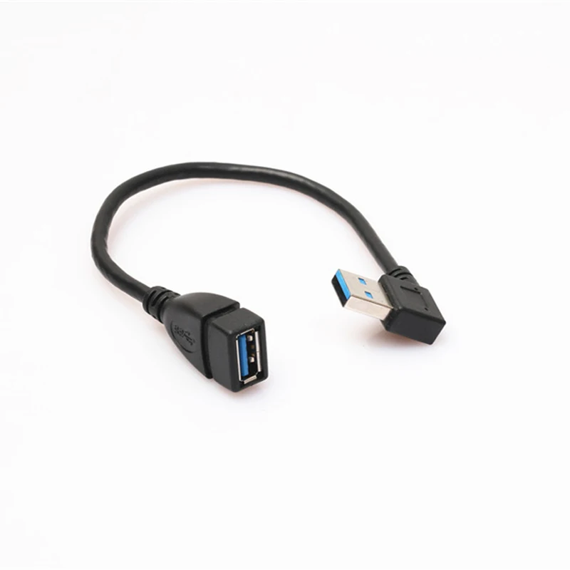 20cm Black 3.0 Female Jack Type A USB To Right Angle 90 Degree Male Plug Cable Cord Adapter
20cm Black 3.0 Female Jack Type A USB To Right Angle 90 Degree Male Plug Cable Cord Adapter