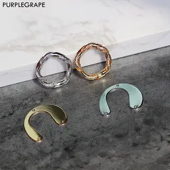 Color-proof copper irregular round multi-hanging U-shaped pendant DIY personality earrings necklace accessories material tide
Color-proof copper irregular round multi-hanging U-shaped pendant DIY personality earrings necklace accessories material tide
