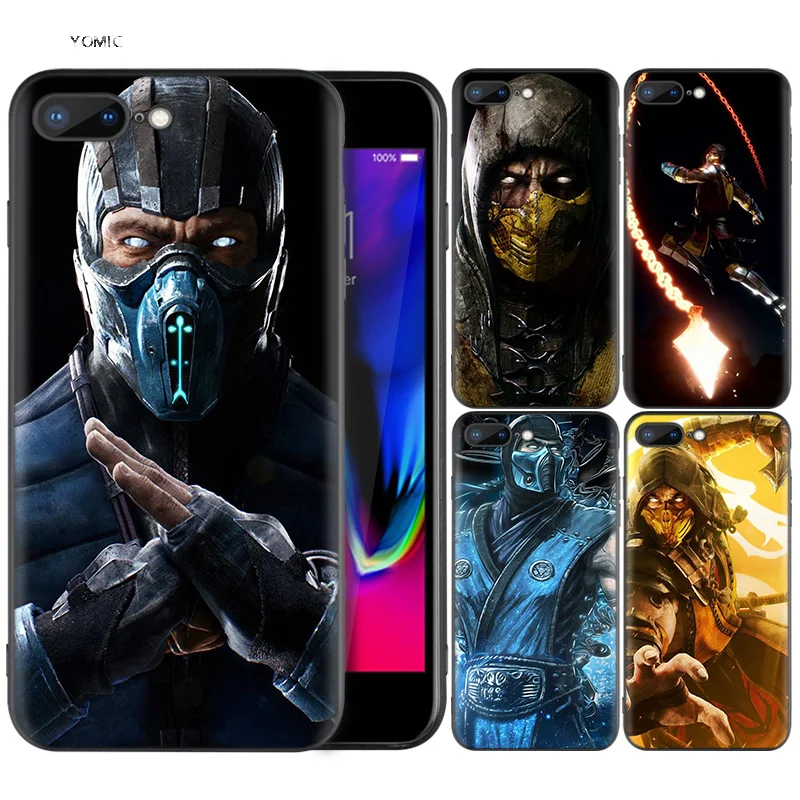 Silicone Case Shell Coque for iPhone 7 8 6 6S Plus X XS MAX XR 5C 5 5S SE 7Plus 8Plus 7+ 8+ Mortal Kombat
Silicone Case Shell Coque for iPhone 7 8 6 6S Plus X XS MAX XR 5C 5 5S SE 7Plus 8Plus 7+ 8+ Mortal Kombat