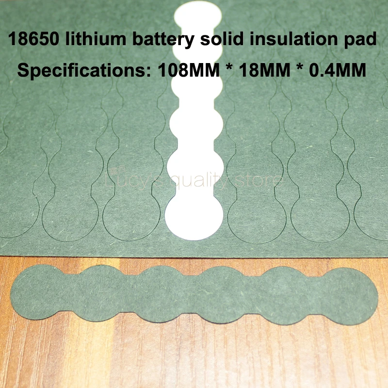 100pcs/lot Lithium Battery Accessories Solid Insulation Pad 6s Series 18650 Indium Paper Surface Mat Meson
100pcs/lot Lithium Battery Accessories Solid Insulation Pad 6s Series 18650 Indium Paper Surface Mat Meson