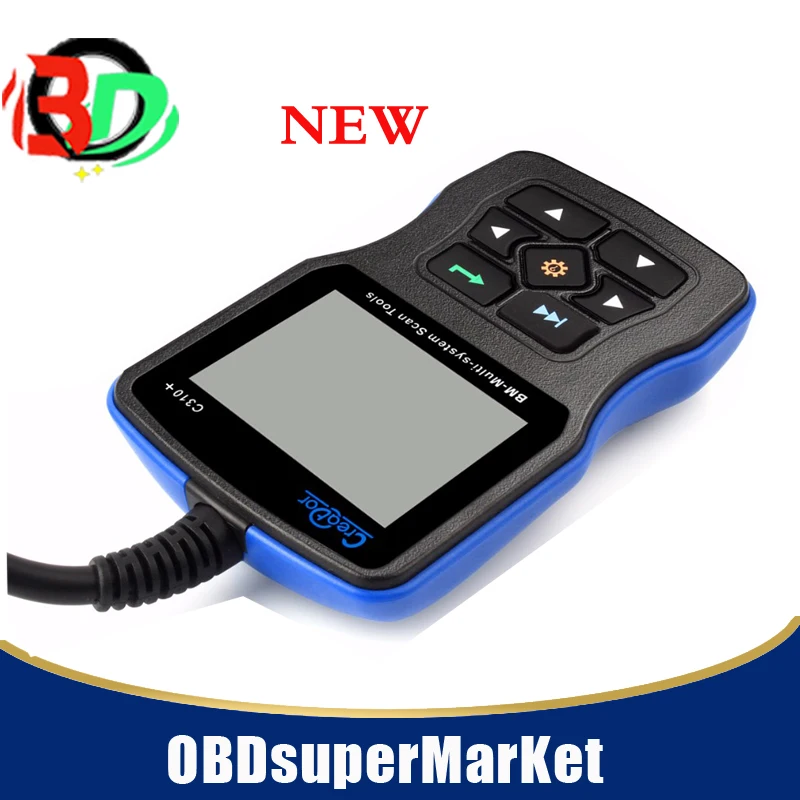 V6.2 c310+ New Creator Multi System Scan Tool Creator C310 scanner OBDII/EOBD Code Reader