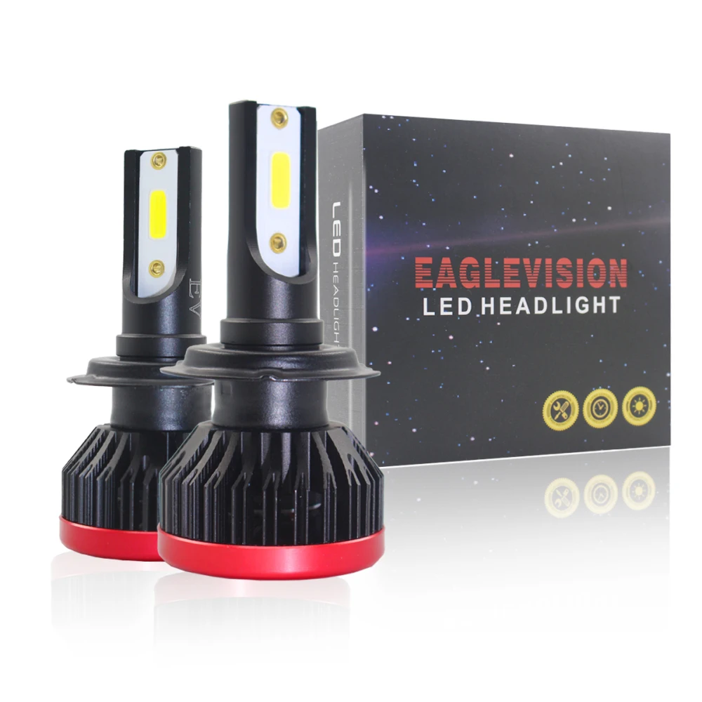 2PCS H4 20000LM H7 100 W LED Headlamp Lamp H8 H9 9005 9003 DN HB3 H11 H1 Chip Headlight Bulbs Conversion Kit Lamps Wholesale P36
2PCS H4 20000LM H7 100 W LED Headlamp Lamp H8 H9 9005 9003 DN HB3 H11 H1 Chip Headlight Bulbs Conversion Kit Lamps Wholesale P36