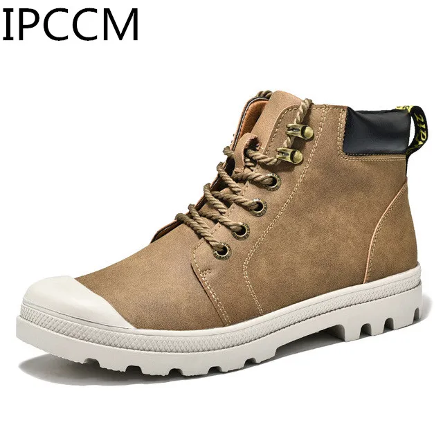 Leather Men's Adult High-short Short Plush Soft And Comfortable Work Walking Non-slip Wear-resistant Front Tie Fashion Warm 
Leather Men's Adult High-short Short Plush Soft And Comfortable Work Walking Non-slip Wear-resistant Front Tie Fashion Warm