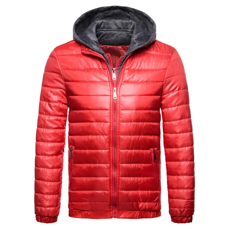 Besting Sale New Cotton Padded Coat Men Fashion Hooded Parkas Jacket Winter Windproof Warm Male Outwear Black Purple Red Green
Besting Sale New Cotton Padded Coat Men Fashion Hooded Parkas Jacket Winter Windproof Warm Male Outwear Black Purple Red Green