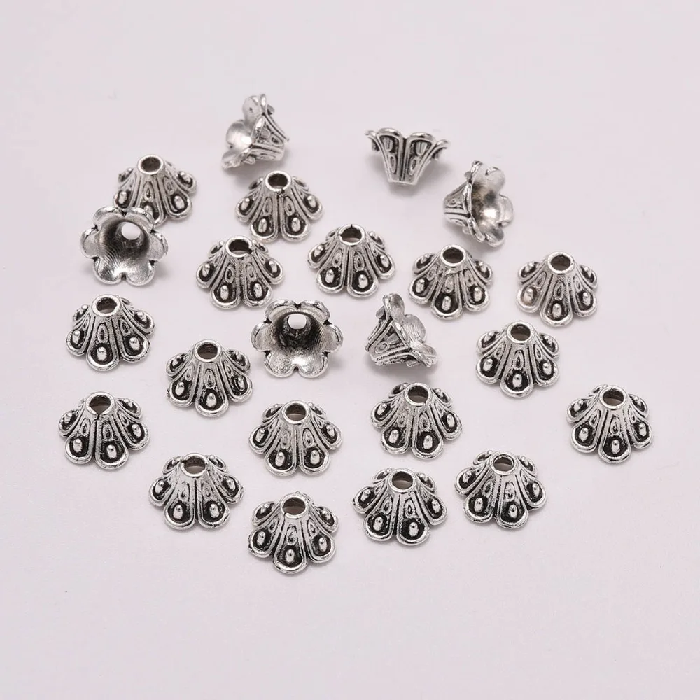 50Pcs/Lot 8*8mm Antique Silver Flower Bead Caps Cone For Beads Jewelry Making Findings Diy Bracelet Spaced Jewelry Accessories
50Pcs/Lot 8*8mm Antique Silver Flower Bead Caps Cone For Beads Jewelry Making Findings Diy Bracelet Spaced Jewelry Accessories