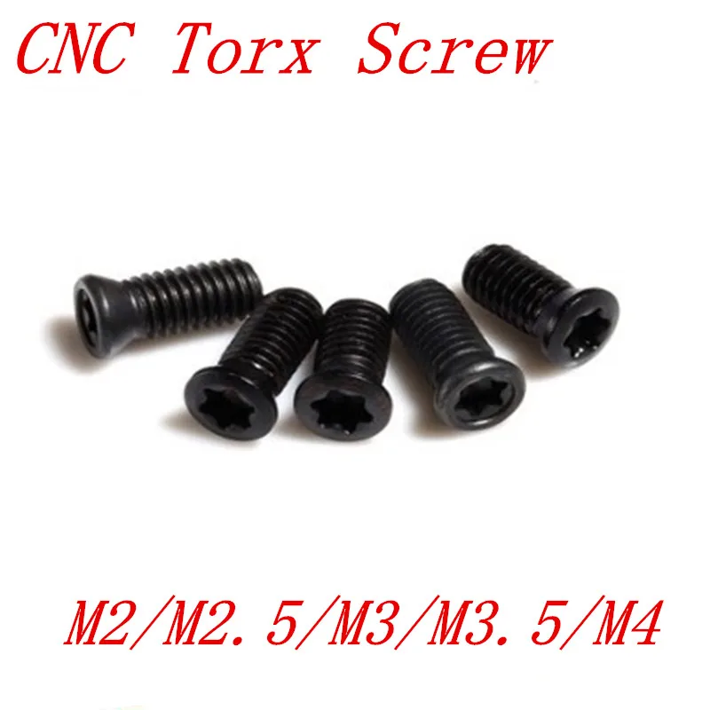 50pcs/lot M2 M2.5 M3 M4 CNC Insert Torx Screw for Replaces Carbide Inserts CNC Lathe Tool
50pcs/lot M2 M2.5 M3 M4 CNC Insert Torx Screw for Replaces Carbide Inserts CNC Lathe Tool