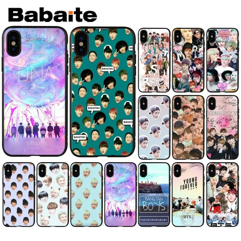 Babaite BTS Bangtan V Jim Taehyung Style Soft Silicone TPU Phone Cover for iPhone X XS MAX 6 6s 7 7plus 8 8Plus 5 5S SE XR
Babaite BTS Bangtan V Jim Taehyung Style Soft Silicone TPU Phone Cover for iPhone X XS MAX 6 6s 7 7plus 8 8Plus 5 5S SE XR