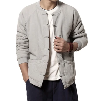 Men Jackets Linen Wool 5XL Chinese Style Retro Thick Men Coat Loose Linen Jacket For Man clothes Winter Jacket Collarless M-5XL
Men Jackets Linen Wool 5XL Chinese Style Retro Thick Men Coat Loose Linen Jacket For Man clothes Winter Jacket Collarless M-5XL