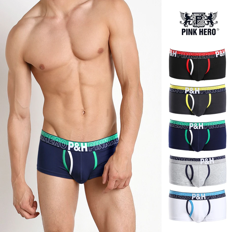 New Pink Hero Mens Boxer Soft Cotton Pants Fashion Sexy Man Underwear Casual Male Pouch U Cueca Casual High Quality 1288
New Pink Hero Mens Boxer Soft Cotton Pants Fashion Sexy Man Underwear Casual Male Pouch U Cueca Casual High Quality 1288