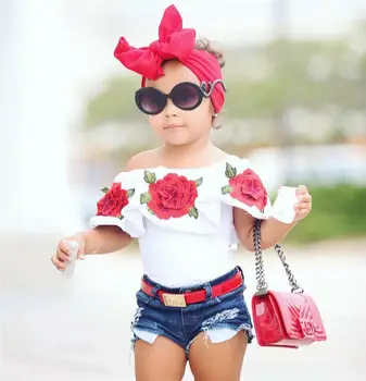 Pudcoco New Brand 2019 2PCs Toddler Kids Baby Girls Outfits 3D Flower Tops Shirt Pants Outfits
Pudcoco New Brand 2019 2PCs Toddler Kids Baby Girls Outfits 3D Flower Tops Shirt Pants Outfits