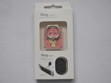 New Universal Mobile Phone Holder With Hook And Cute Cat Pattern Blu-ray Phone Ring Stands Stickers With Retail Box And Hook