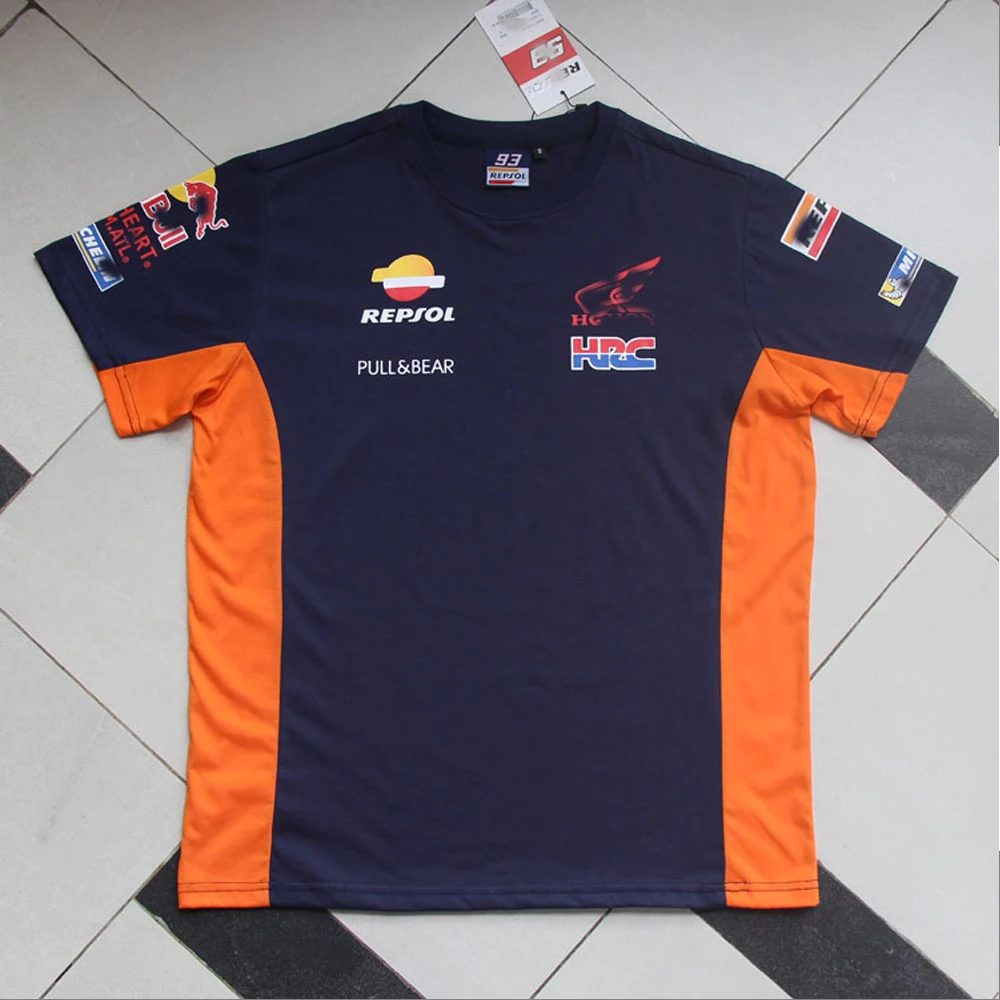 Knight 2019 Moto GP Team Men's Racing Wear Repsol Gas Moto Team T-shirts Racing Clothing Motorbike Motorcycle T Shirt
Knight 2019 Moto GP Team Men's Racing Wear Repsol Gas Moto Team T-shirts Racing Clothing Motorbike Motorcycle T Shirt