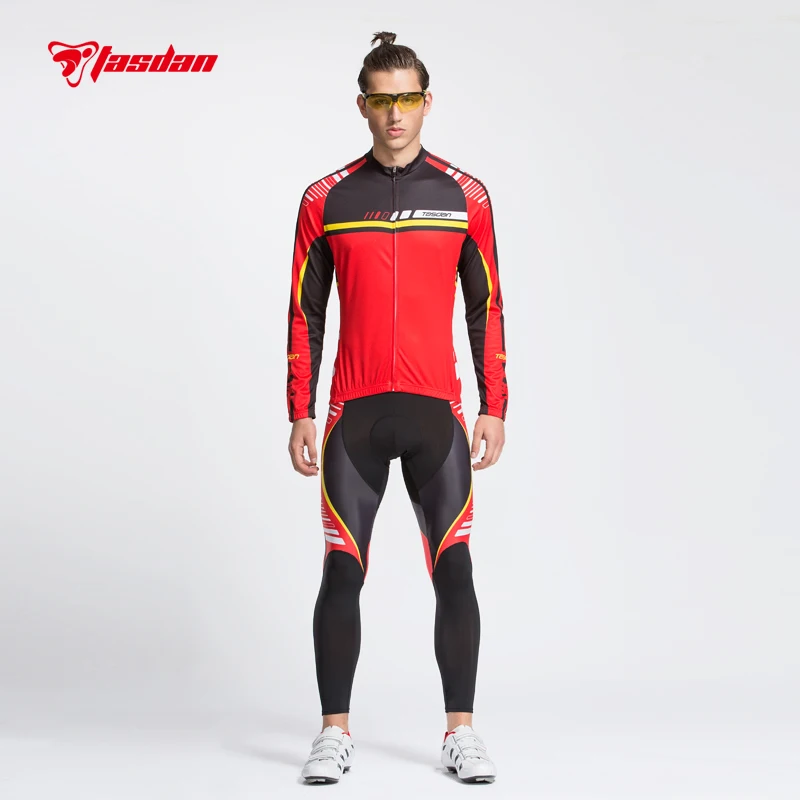 Tasdan New Cycling Wear Cycling Clothes Men's Cycling Jersey Sets Winter Long Sleeve Sets Mountain Bike Sportswear
Tasdan New Cycling Wear Cycling Clothes Men's Cycling Jersey Sets Winter Long Sleeve Sets Mountain Bike Sportswear
