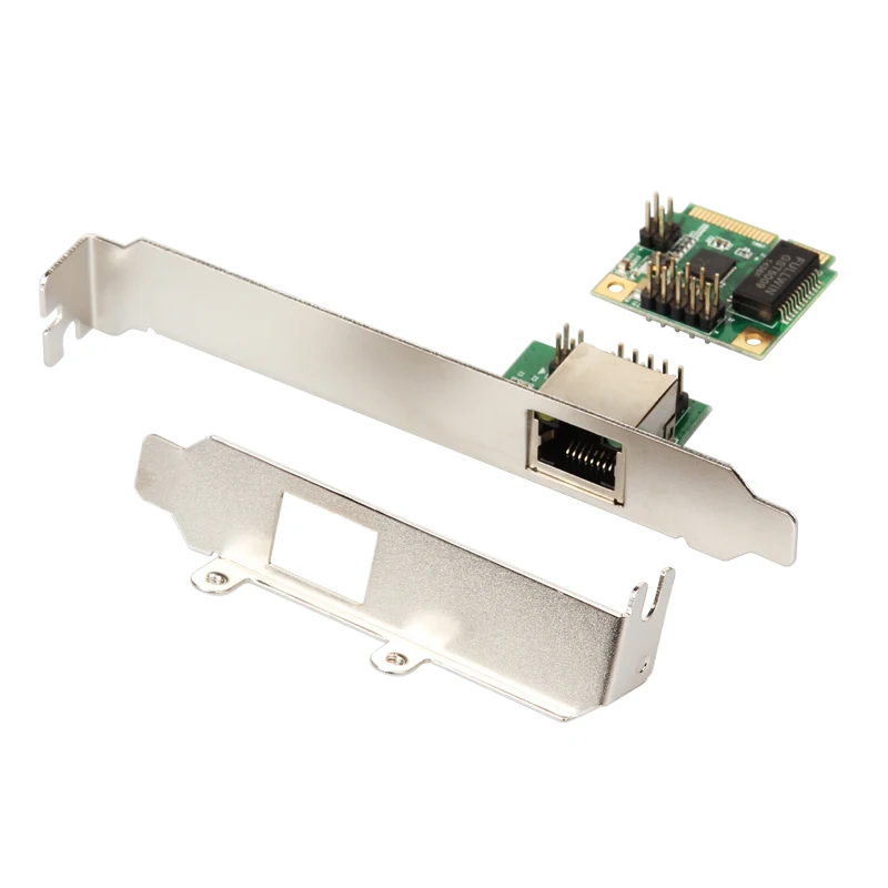 Mini PCI-Express Gigabit Ethernet RJ45 Port adapter 10/100/1000 Base-T Network LAN Controller
Mini PCI-Express Gigabit Ethernet RJ45 Port adapter 10/100/1000 Base-T Network LAN Controller