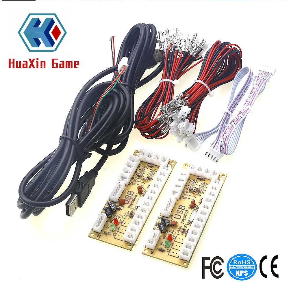 2 pcs Zero Delay Generic Game Controller USB to Joystick for MAME & Raspberry Pi1/2/3 RetroPie DIY Projects Support for Buttons
2 pcs Zero Delay Generic Game Controller USB to Joystick for MAME & Raspberry Pi1/2/3 RetroPie DIY Projects Support for Buttons