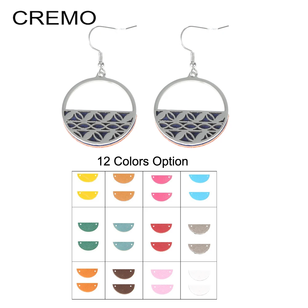 Cremo Vintage Hanging Dangle Earrings Round Charm Geometric Drop Earrings Interchangeable Leather Women Earrings Jewelry Gifts
Cremo Vintage Hanging Dangle Earrings Round Charm Geometric Drop Earrings Interchangeable Leather Women Earrings Jewelry Gifts
