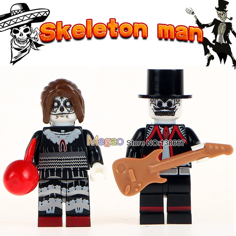 Building Blocks Single WM8003 Sale Skeleton Woman Hector Mexico Movie Coco Model Building Blocks kits Brick Toys for Children
Building Blocks Single WM8003 Sale Skeleton Woman Hector Mexico Movie Coco Model Building Blocks kits Brick Toys for Children