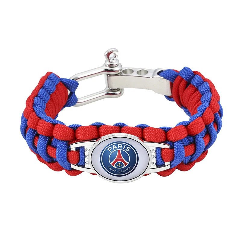 Hyung Pune France League 1 Adjustable Football Sport Teams Paracord Survival Bracelet For Men Women
Hyung Pune France League 1 Adjustable Football Sport Teams Paracord Survival Bracelet For Men Women
