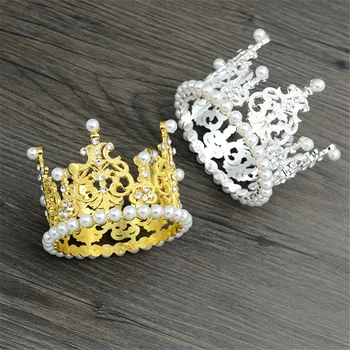 New Children's Crown Hair Accessory Alloy Bridal Jewelry Cake Bake Bright Pearl Festival Party Decor drop shipping
New Children's Crown Hair Accessory Alloy Bridal Jewelry Cake Bake Bright Pearl Festival Party Decor drop shipping