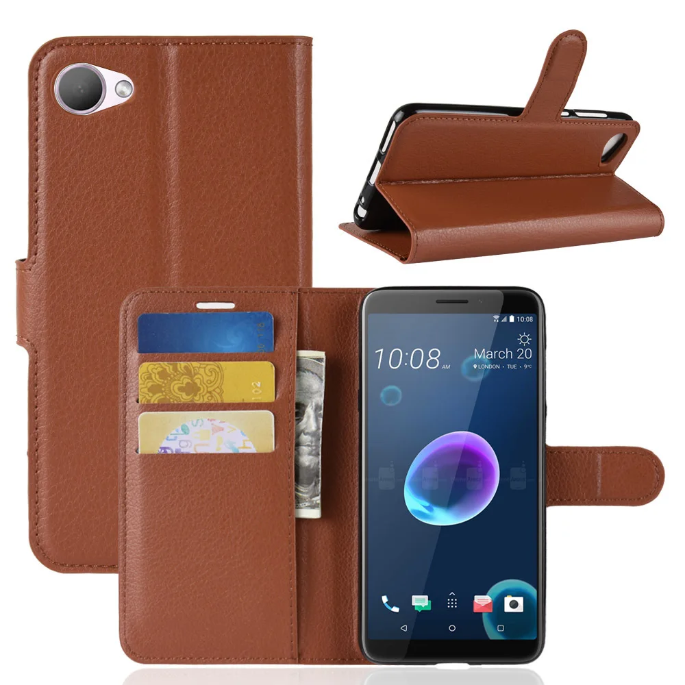 New Luxury PU Leather Flip Cover For HTC Desire 12 Case Wallet With Stand Card Pockets Litchi pattern Mobile Phone Bags Fundas
New Luxury PU Leather Flip Cover For HTC Desire 12 Case Wallet With Stand Card Pockets Litchi pattern Mobile Phone Bags Fundas