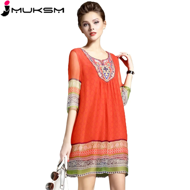Plus Size Loose Retro Ruffles Summer Women Dress 2018 new Orange Red Floral Dress Woman Half Sleeve Womens Dresses Vestidos J140
Plus Size Loose Retro Ruffles Summer Women Dress 2018 new Orange Red Floral Dress Woman Half Sleeve Womens Dresses Vestidos J140