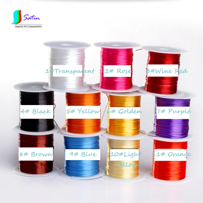 Colored Crystal Elastic Webbing Band Elastic Rope Woven Bracelet String Bead DIY Knitting Supplies Tools S0028N
Colored Crystal Elastic Webbing Band Elastic Rope Woven Bracelet String Bead DIY Knitting Supplies Tools S0028N