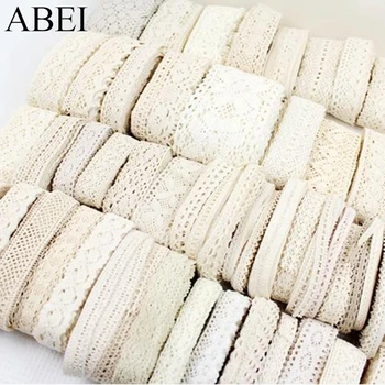 1-3.5cm 10yards Random Mix White Beige Cotton Lace Trims DIY Hometexile Clothes Edge Wrapping Cotton Ribbon Tape Cotton Material
1-3.5cm 10yards Random Mix White Beige Cotton Lace Trims DIY Hometexile Clothes Edge Wrapping Cotton Ribbon Tape Cotton Material