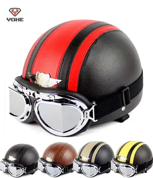 Retro YOHE Motorcycle helmet summer motorbike helmets YH-998 made of ABS send goggles 7 colors size M L XL XXL
Retro YOHE Motorcycle helmet summer motorbike helmets YH-998 made of ABS send goggles 7 colors size M L XL XXL