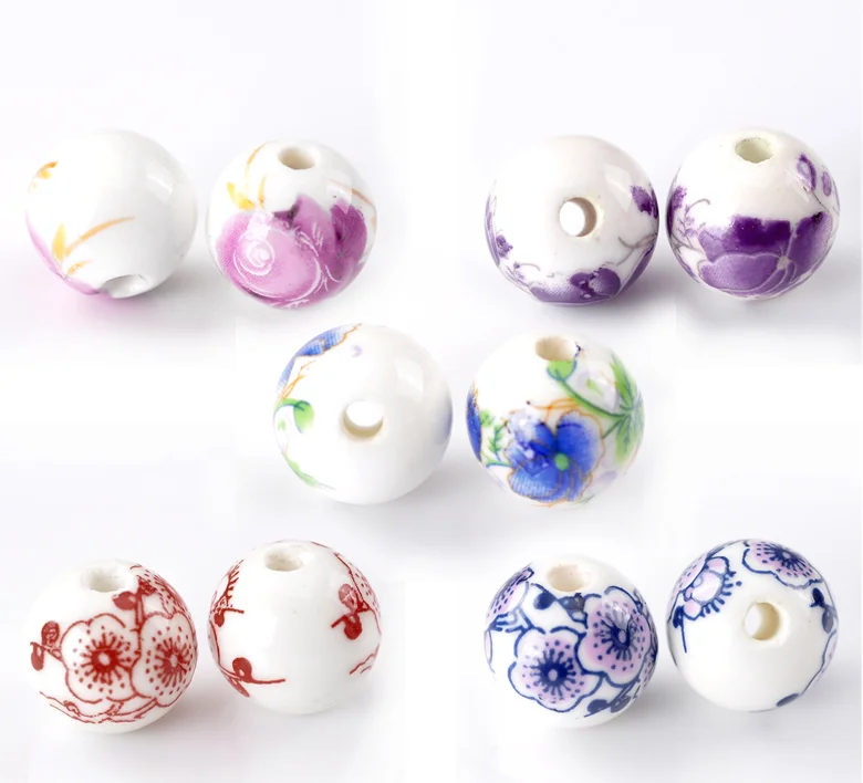 DoreenBeads Ceramics Beads Round Mixed Color Flower Pattern 12mm Dia,30PCs (B22045), yiwu
DoreenBeads Ceramics Beads Round Mixed Color Flower Pattern 12mm Dia,30PCs (B22045), yiwu