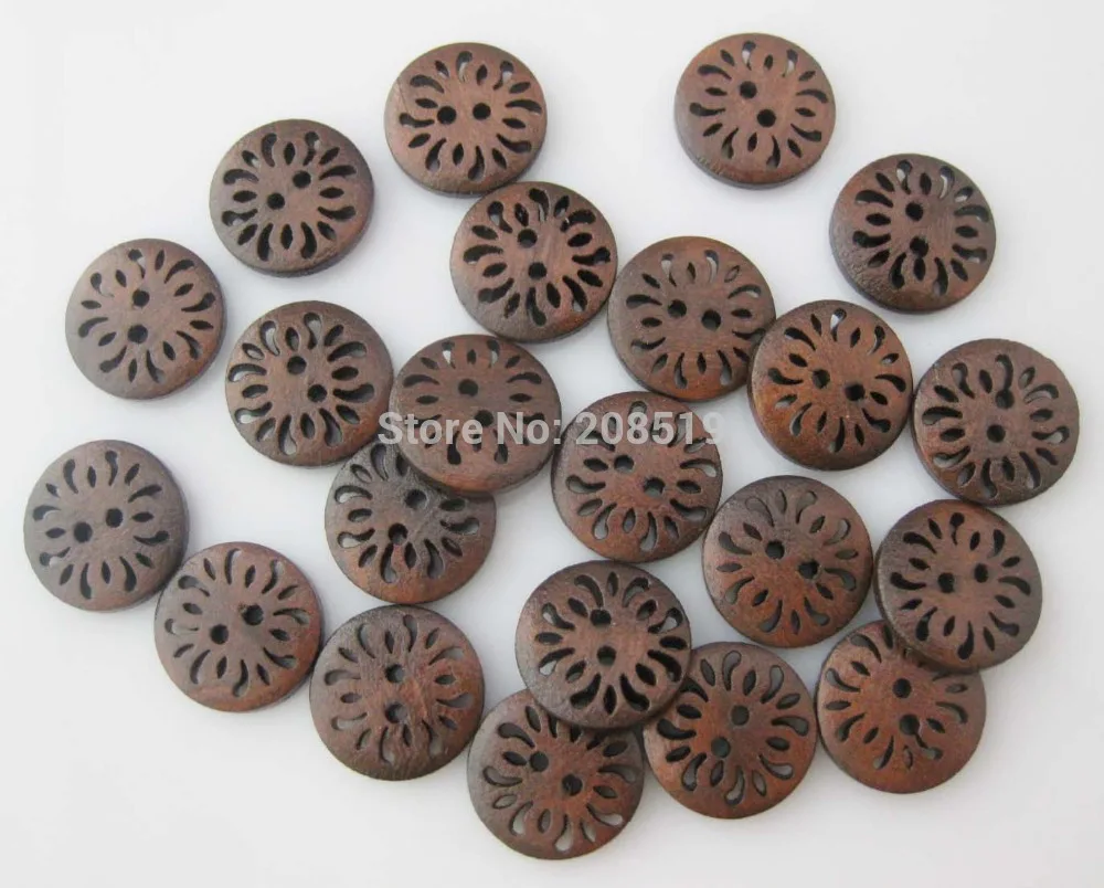 WBNLGO Free shipping shirt buttons 15mm 100pcs Brown wooden button garment accessories
WBNLGO Free shipping shirt buttons 15mm 100pcs Brown wooden button garment accessories