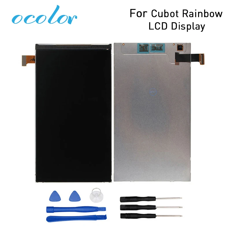 ocolor Original For Cubot Rainbow LCD Display Screen Repair Parts for Cubot Rainbow Digital Accessory +tools +In Stock
ocolor Original For Cubot Rainbow LCD Display Screen Repair Parts for Cubot Rainbow Digital Accessory +tools +In Stock