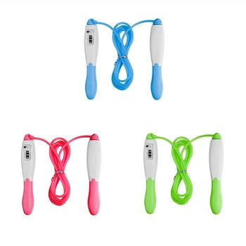Jump Ropes with Counter Sports Fitness Adjustable Fast Speed Counting Jump Skip Rope Skipping Wire Automatic Digital Jump Ropes
Jump Ropes with Counter Sports Fitness Adjustable Fast Speed Counting Jump Skip Rope Skipping Wire Automatic Digital Jump Ropes