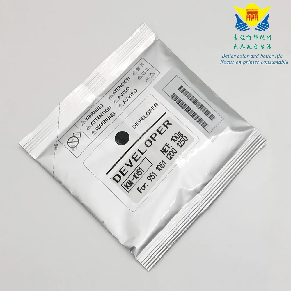 JIANYINGCHEN Compatible Black Developer powder for Konica Minolta Bizhub 951 1051 1200 1250 1052 laser printer 100g per bag
JIANYINGCHEN Compatible Black Developer powder for Konica Minolta Bizhub 951 1051 1200 1250 1052 laser printer 100g per bag