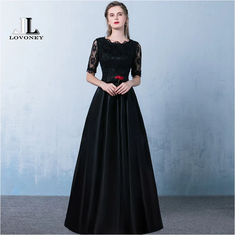 DEERVEADO 2019 New Arrival Evening Dress Long Women Occasion Party Dresses Black Formal Evening Gown Vesetido de Festa YM301E
DEERVEADO 2019 New Arrival Evening Dress Long Women Occasion Party Dresses Black Formal Evening Gown Vesetido de Festa YM301E