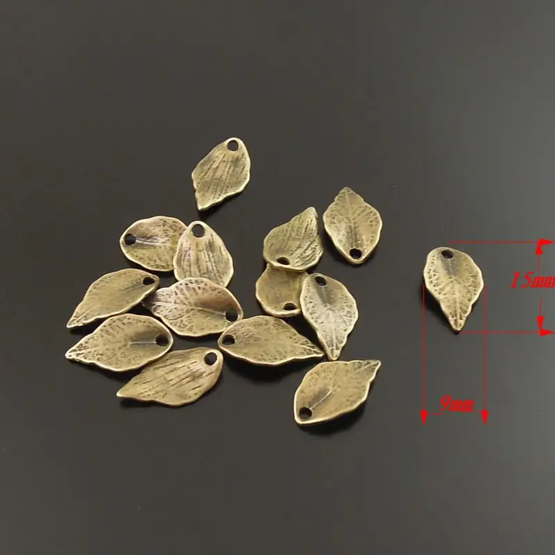 10pcs/pack Vintage Leaf Necklace Pendant Antique Bronze Leaves Alloy Bracelet Charms Bohemia Jewelry Finding 15*9*1mm AU34183
10pcs/pack Vintage Leaf Necklace Pendant Antique Bronze Leaves Alloy Bracelet Charms Bohemia Jewelry Finding 15*9*1mm AU34183